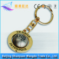 China-Fabrik-Großhandelsgewohnheit Metallbuchstabe Keychains